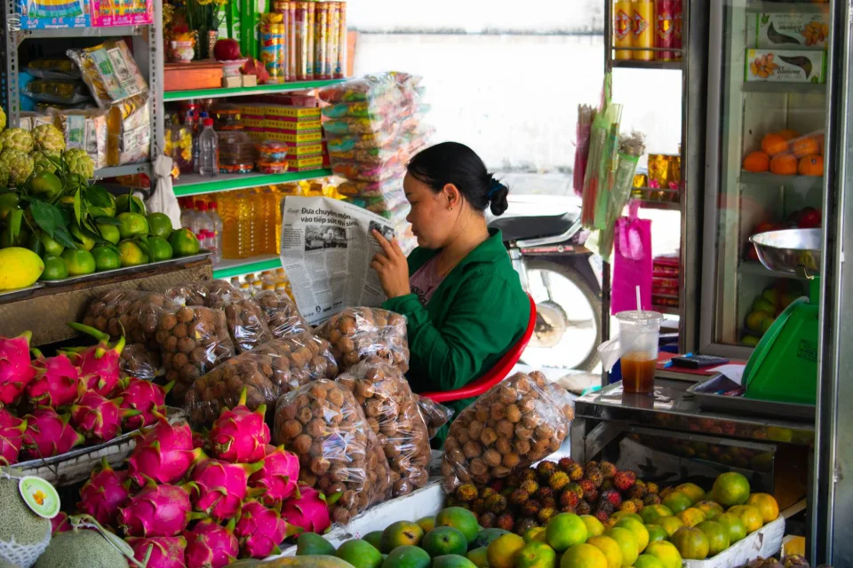 Tủ thịt cá sạch sẽ